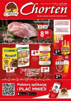 Gazetka promocyjna Chorten  ważna od 12.02.2026