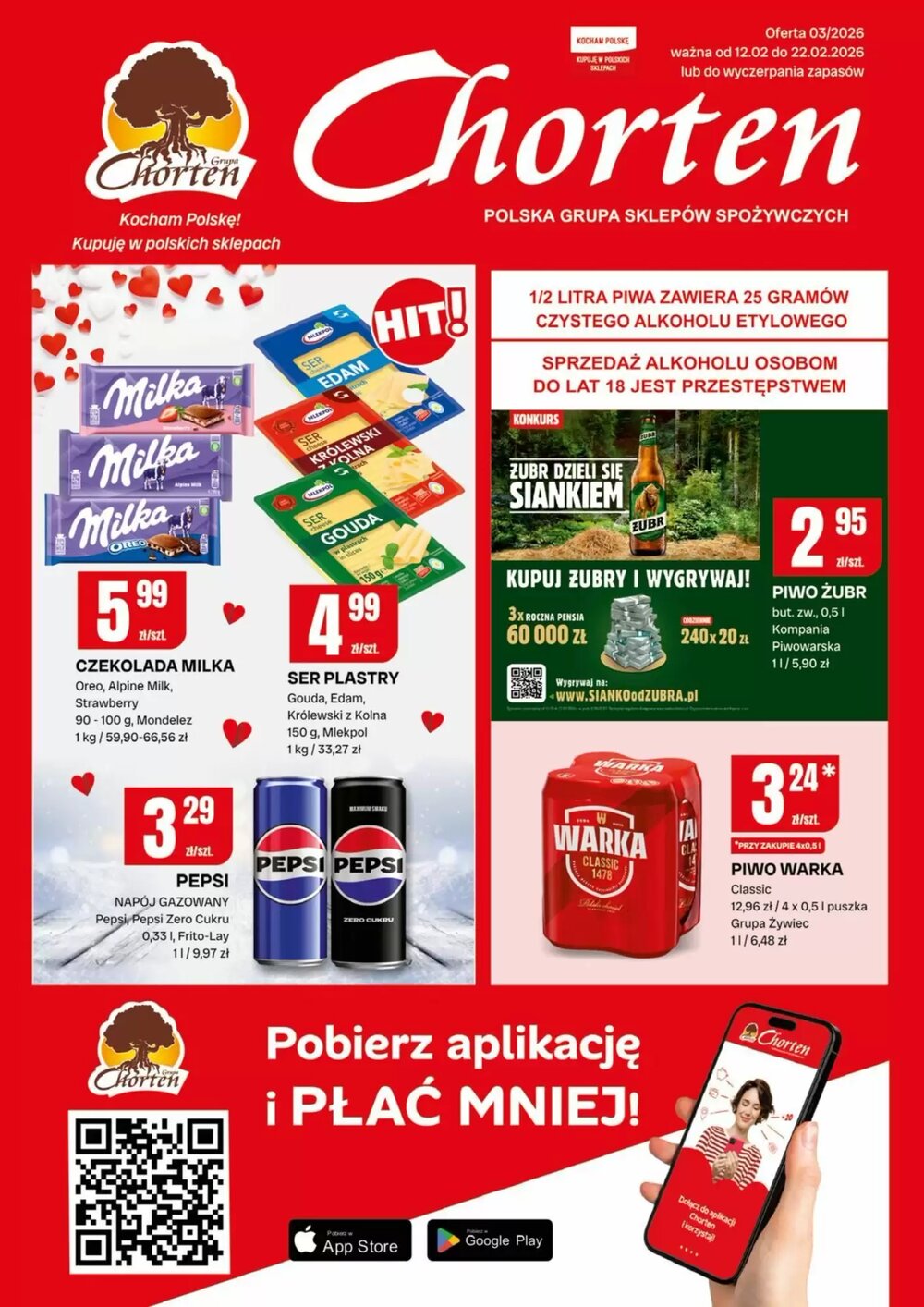 Gazetka promocyjna Chorten  ważna od 12.02.2026 - Strona 1.