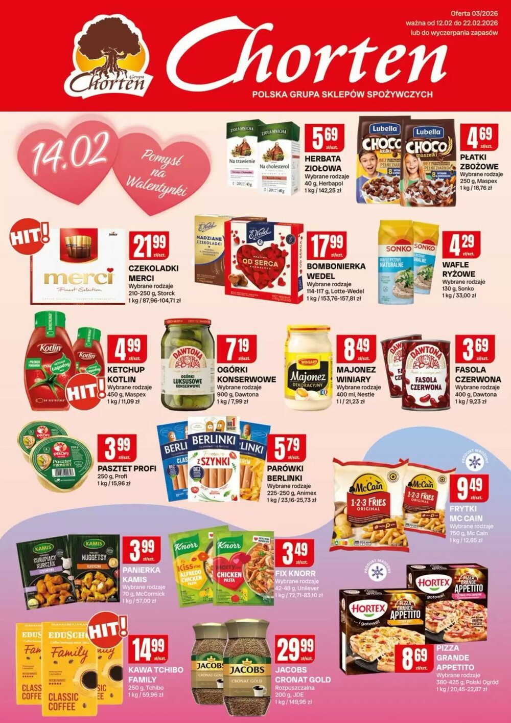 Gazetka promocyjna Chorten  ważna od 12.02.2026 - Strona 1.