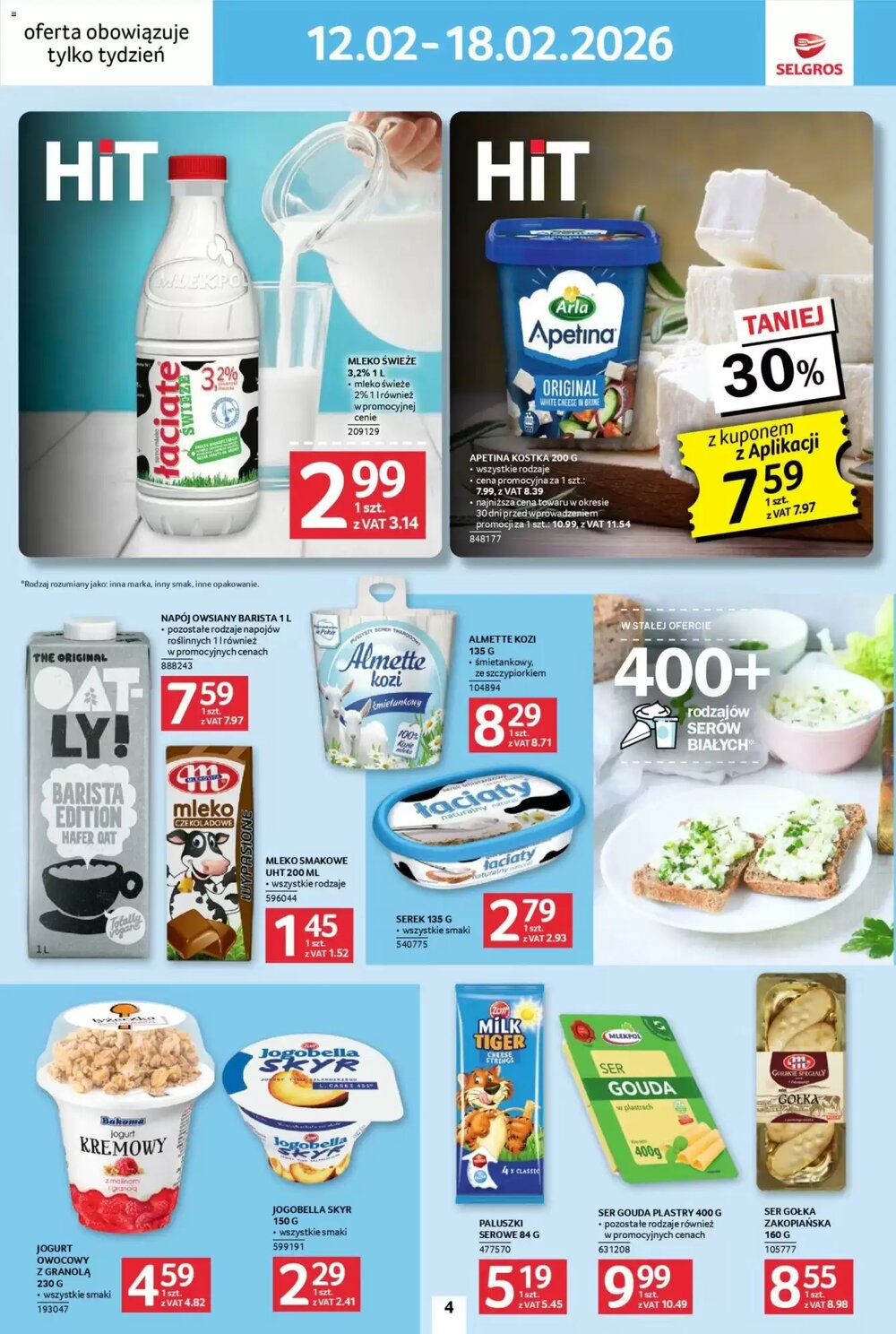Gazetka promocyjna Selgros  ważna od 12.02.2026 - Strona 4.
