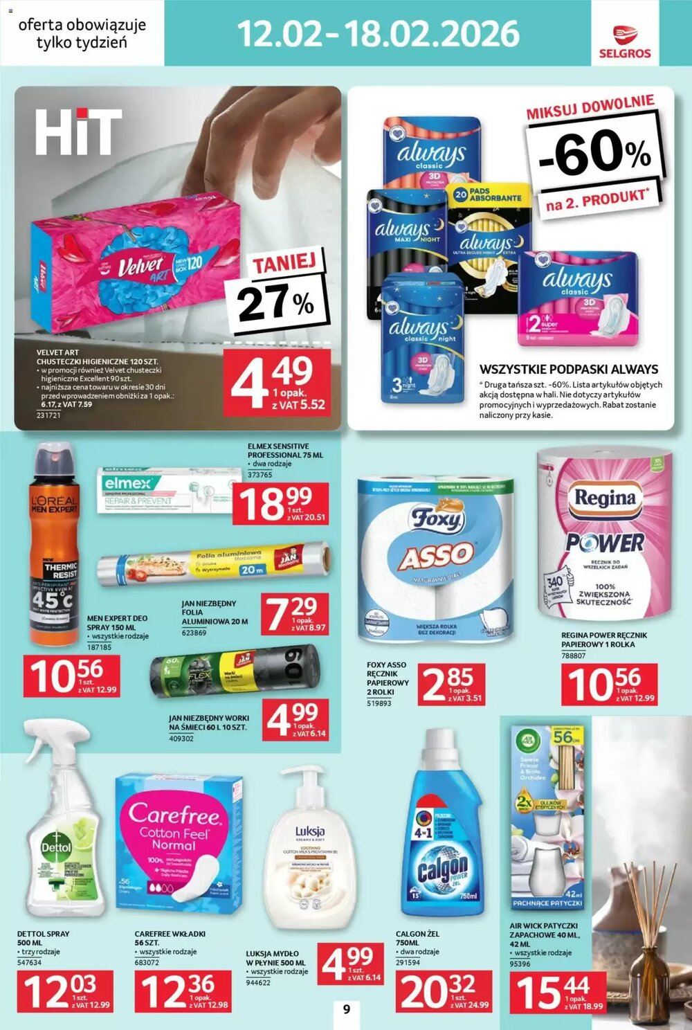 Gazetka promocyjna Selgros  ważna od 12.02.2026 - Strona 9.