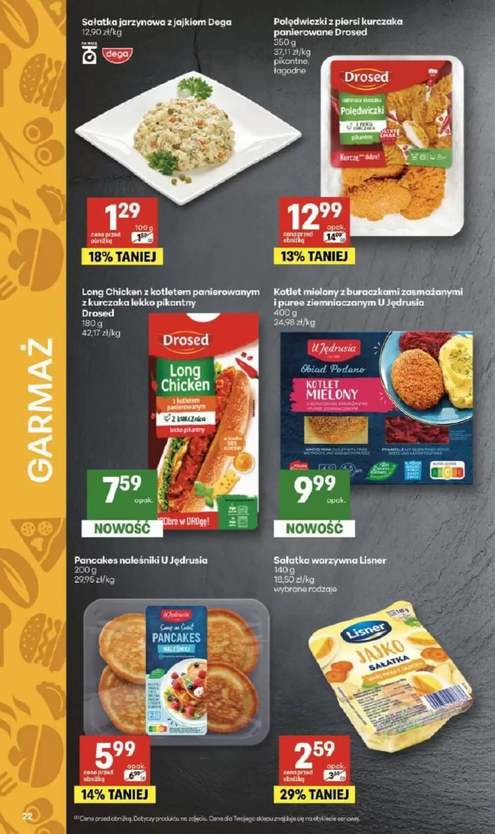 Gazetka promocyjna Delikatesy Centrum  ważna od 12.02.2026 - Strona 22.