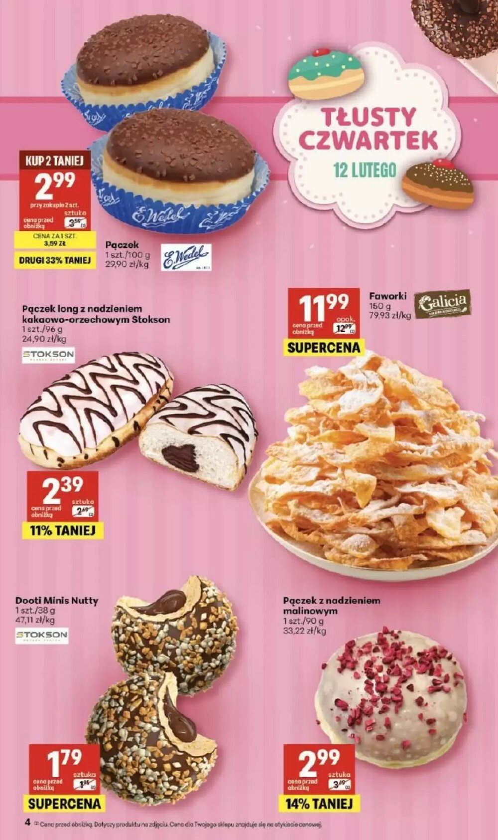 Gazetka promocyjna Delikatesy Centrum  ważna od 12.02.2026 - Strona 4.