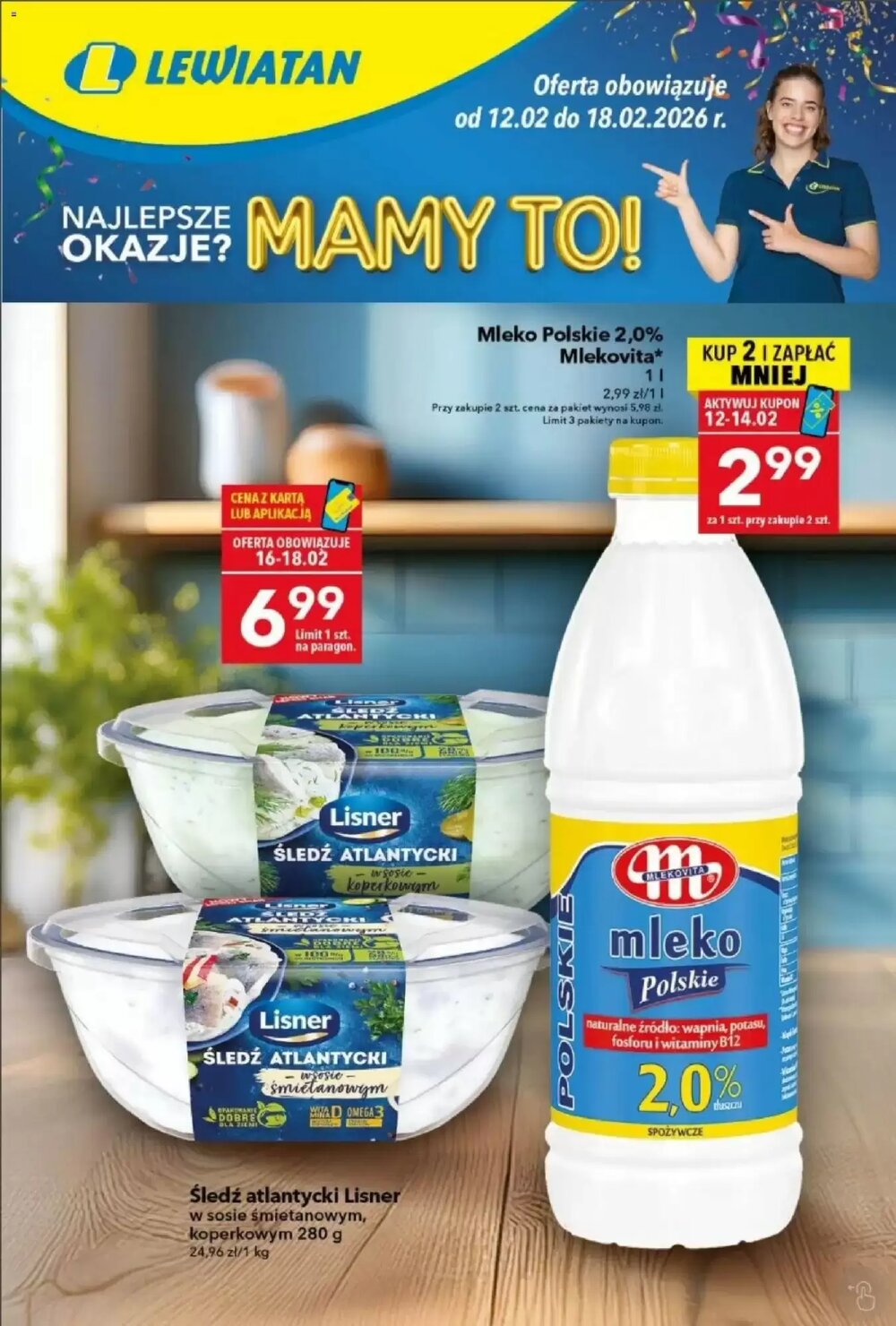 Gazetka promocyjna Lewiatan  ważna od 12.02.2026 - Strona 1.