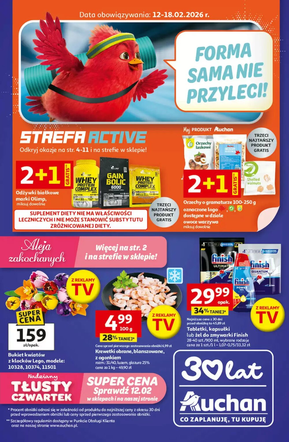 Gazetka promocyjna Auchan  ważna od 12.02.2026 - Strona 1.
