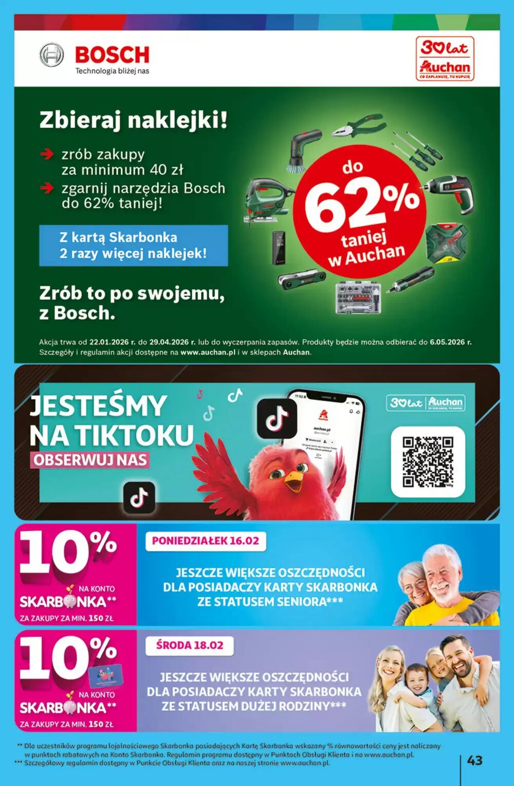 Gazetka promocyjna Auchan  ważna od 12.02.2026 - Strona 43.