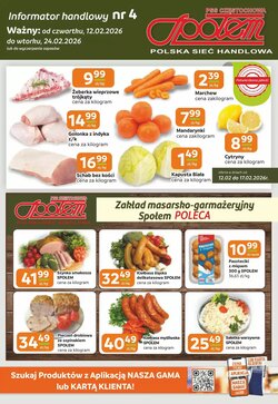 Gazetka promocyjna Społem  ważna od 12.02.2026