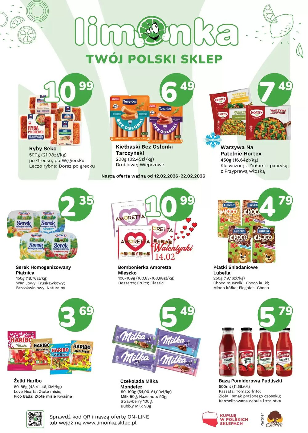 Gazetka promocyjna Limonka  ważna od 12.02.2026 - Strona 1.
