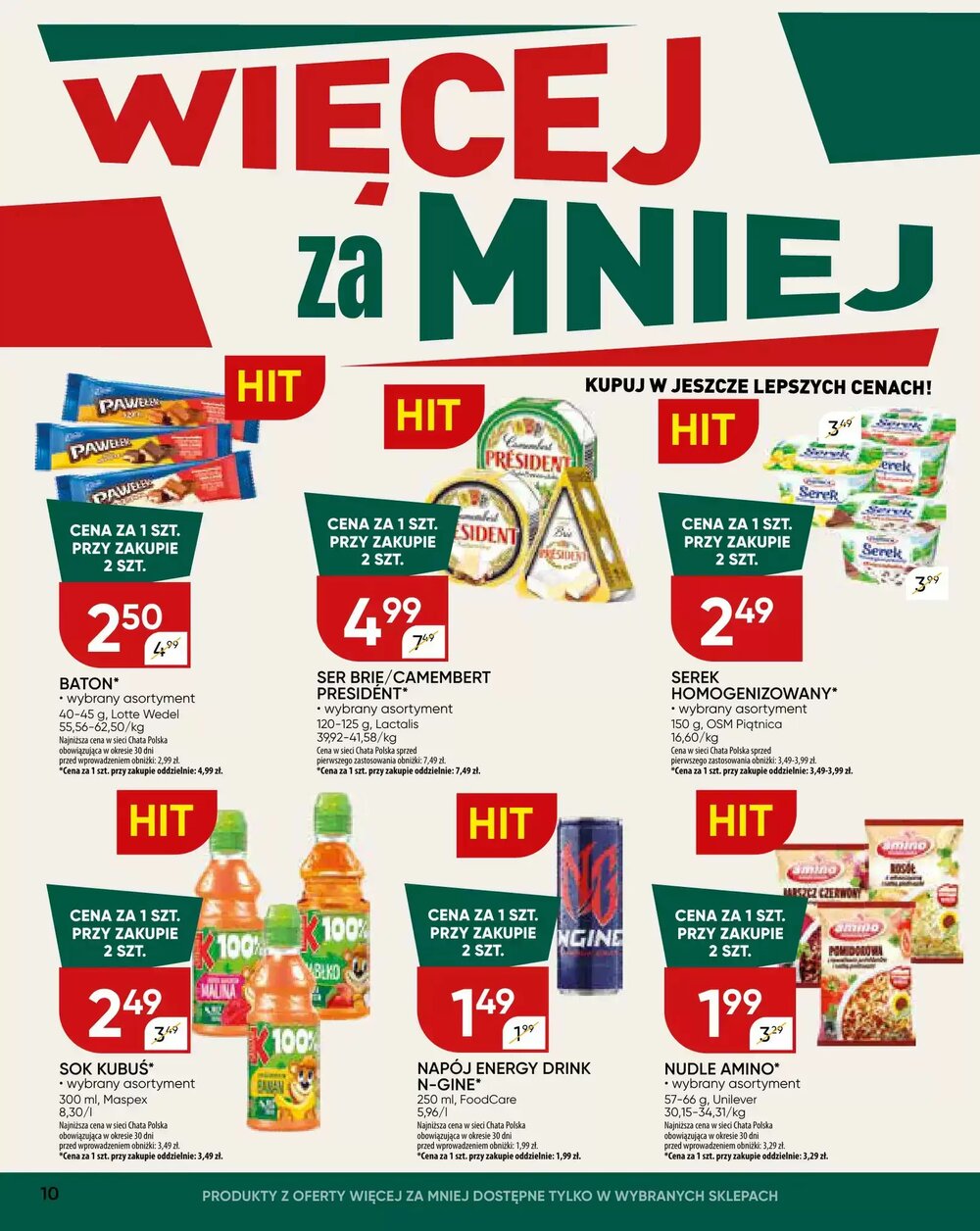 Gazetka promocyjna Chata Polska  ważna od 12.02.2026 - Strona 10.