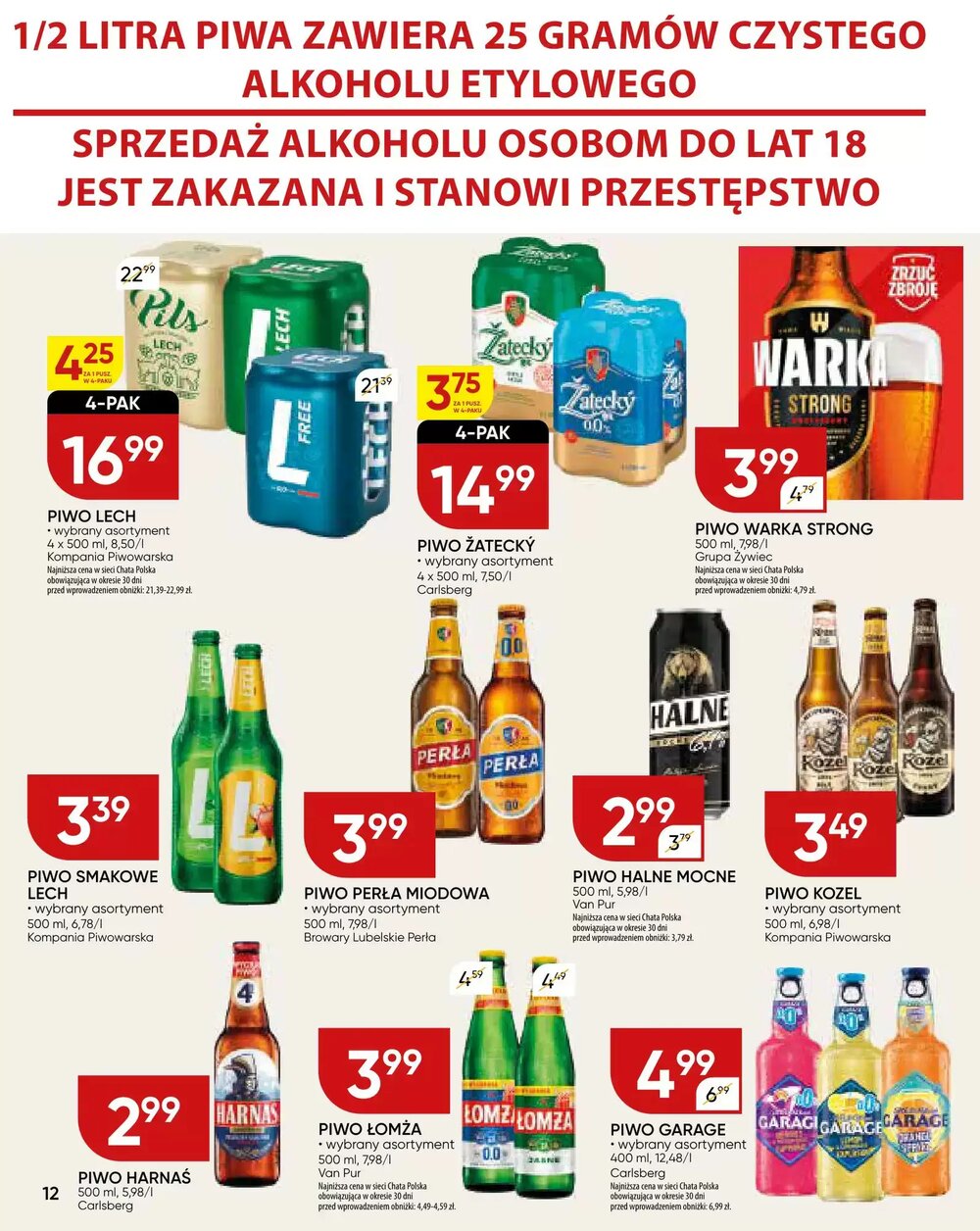 Gazetka promocyjna Chata Polska  ważna od 12.02.2026 - Strona 12.