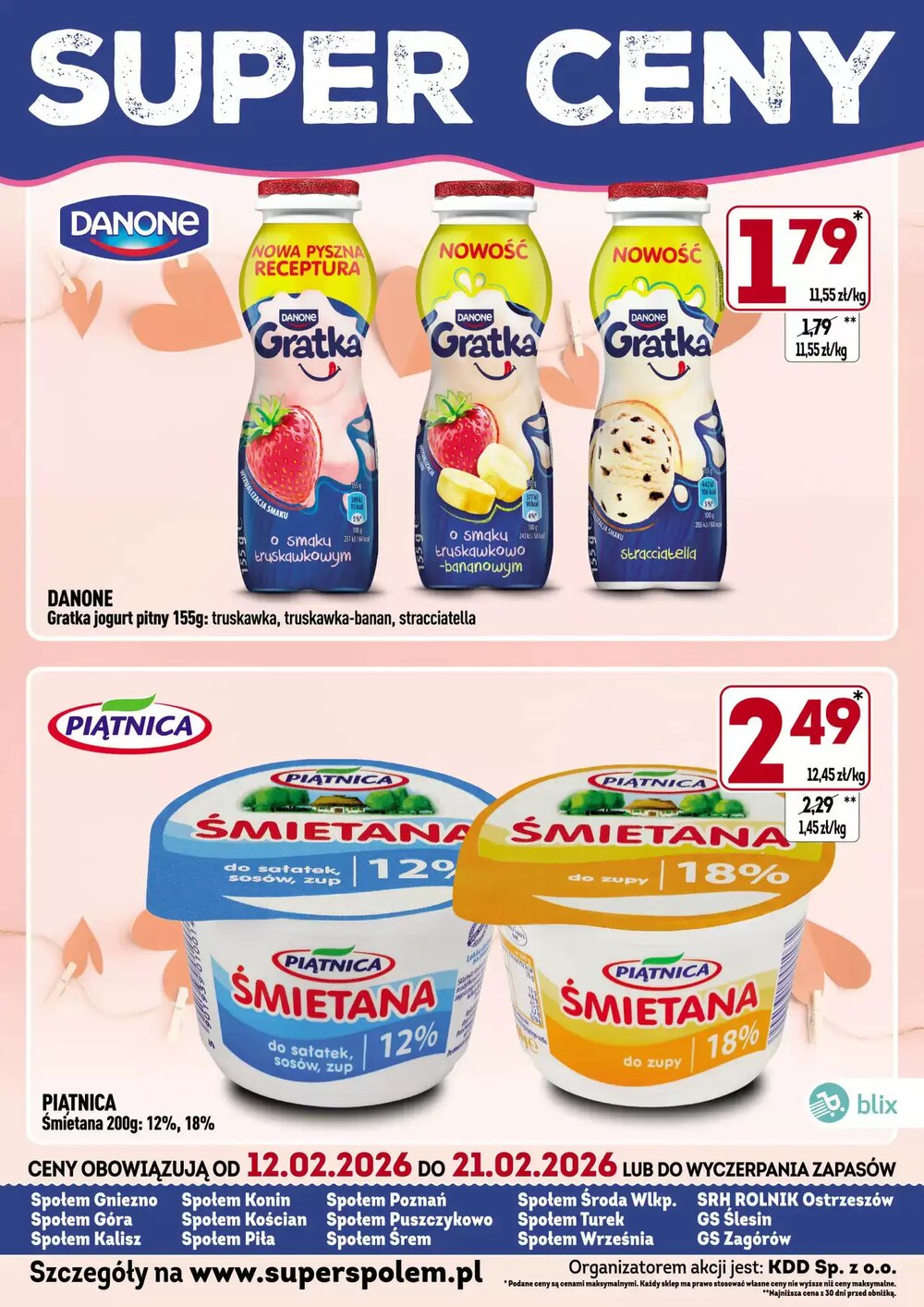 Gazetka promocyjna Społem  ważna od 12.02.2026 - Strona 4.