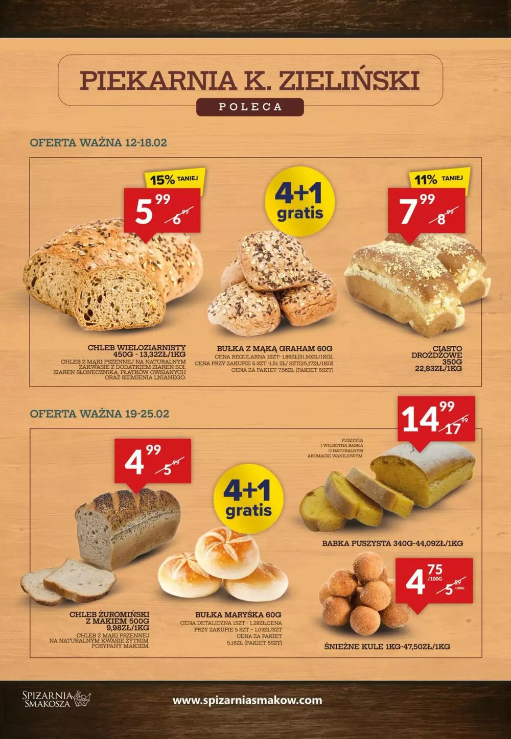 Gazetka promocyjna Spiżarnia Smakosza  ważna od 12.02.2026 - Strona 6.