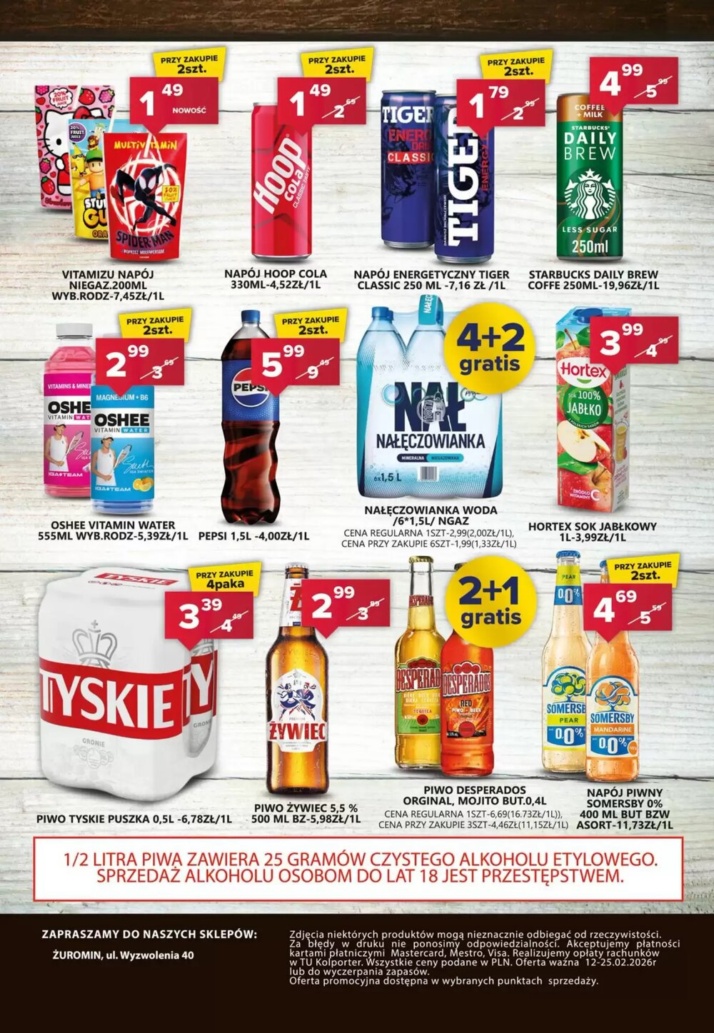 Gazetka promocyjna Spiżarnia Smakosza  ważna od 12.02.2026 - Strona 8.