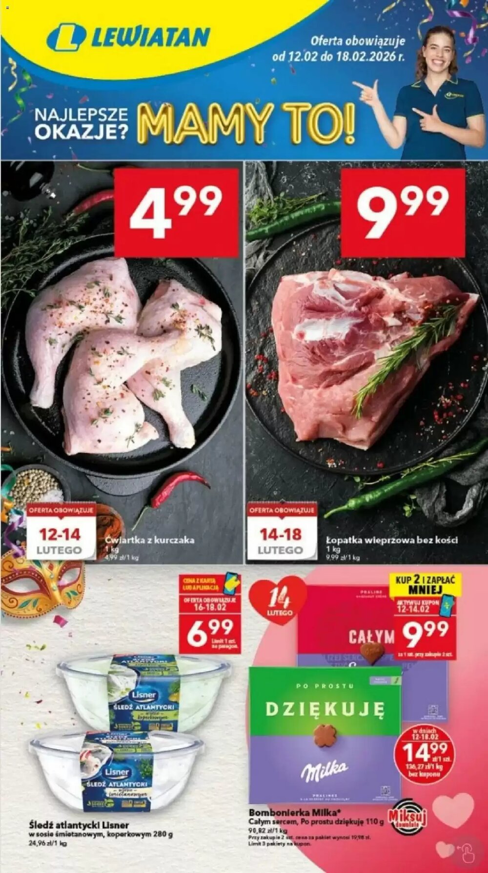 Gazetka promocyjna Lewiatan  ważna od 12.02.2026 - Strona 1.