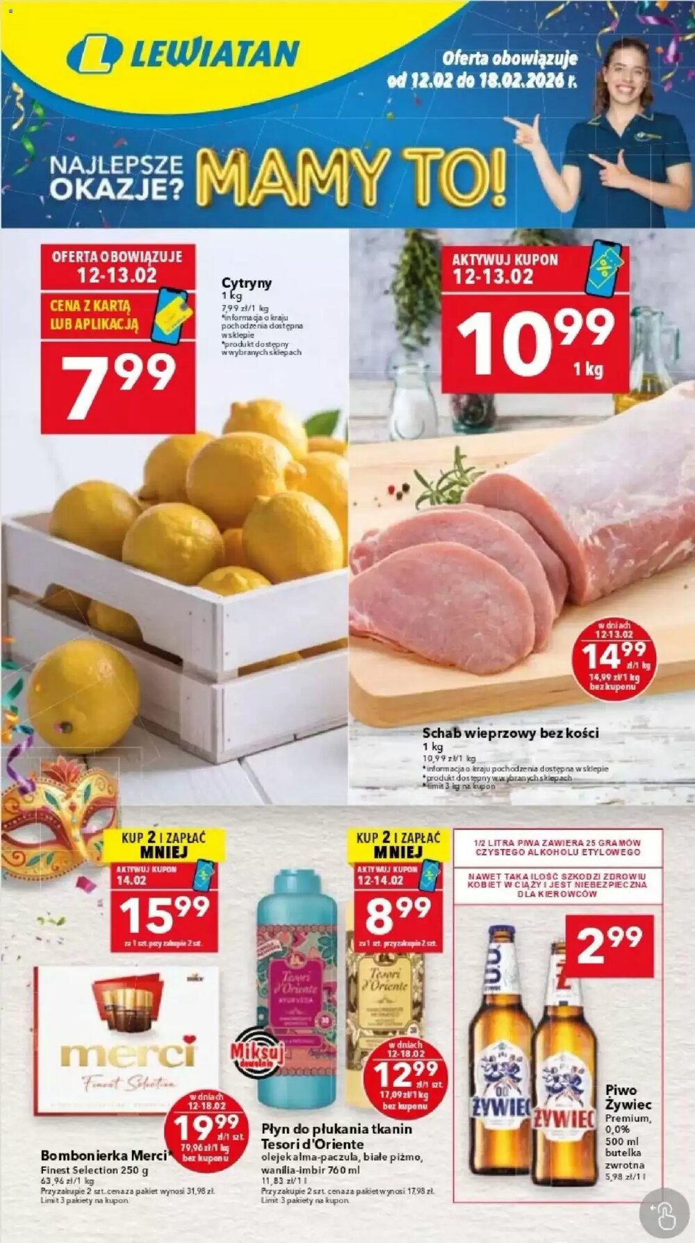 Gazetka promocyjna Lewiatan  ważna od 12.02.2026 - Strona 1.