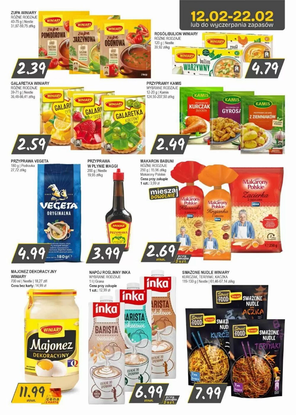 Gazetka promocyjna Słoneczko  ważna od 12.02.2026 - Strona 4.