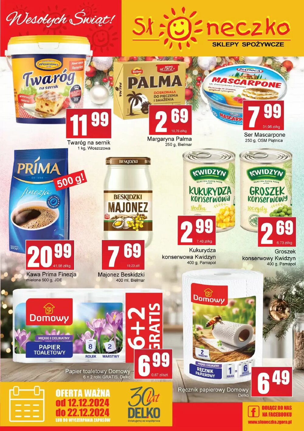 Gazetka promocyjna Słoneczko  ważna od 12.02.2026 - Strona 1.