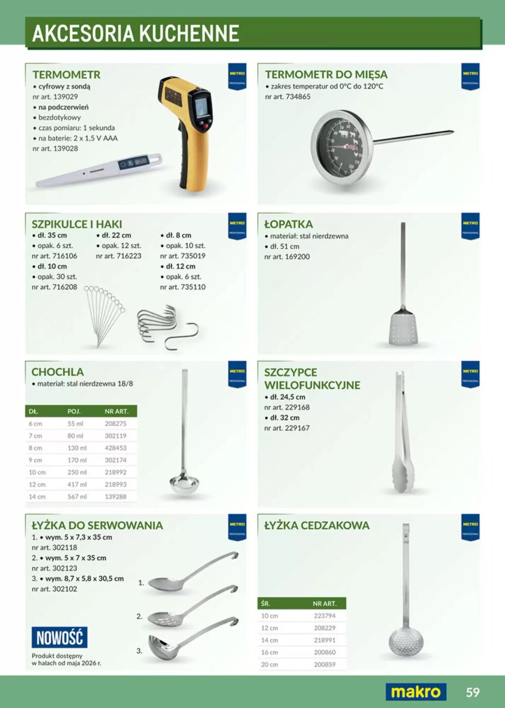 Gazetka promocyjna Makro  ważna od 12.02.2026 - Strona 59.
