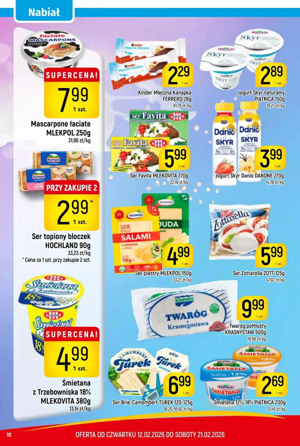 Gazetka promocyjna Delikatesy Piotruś Pan  ważna od 12.02.2026 - Strona 10.