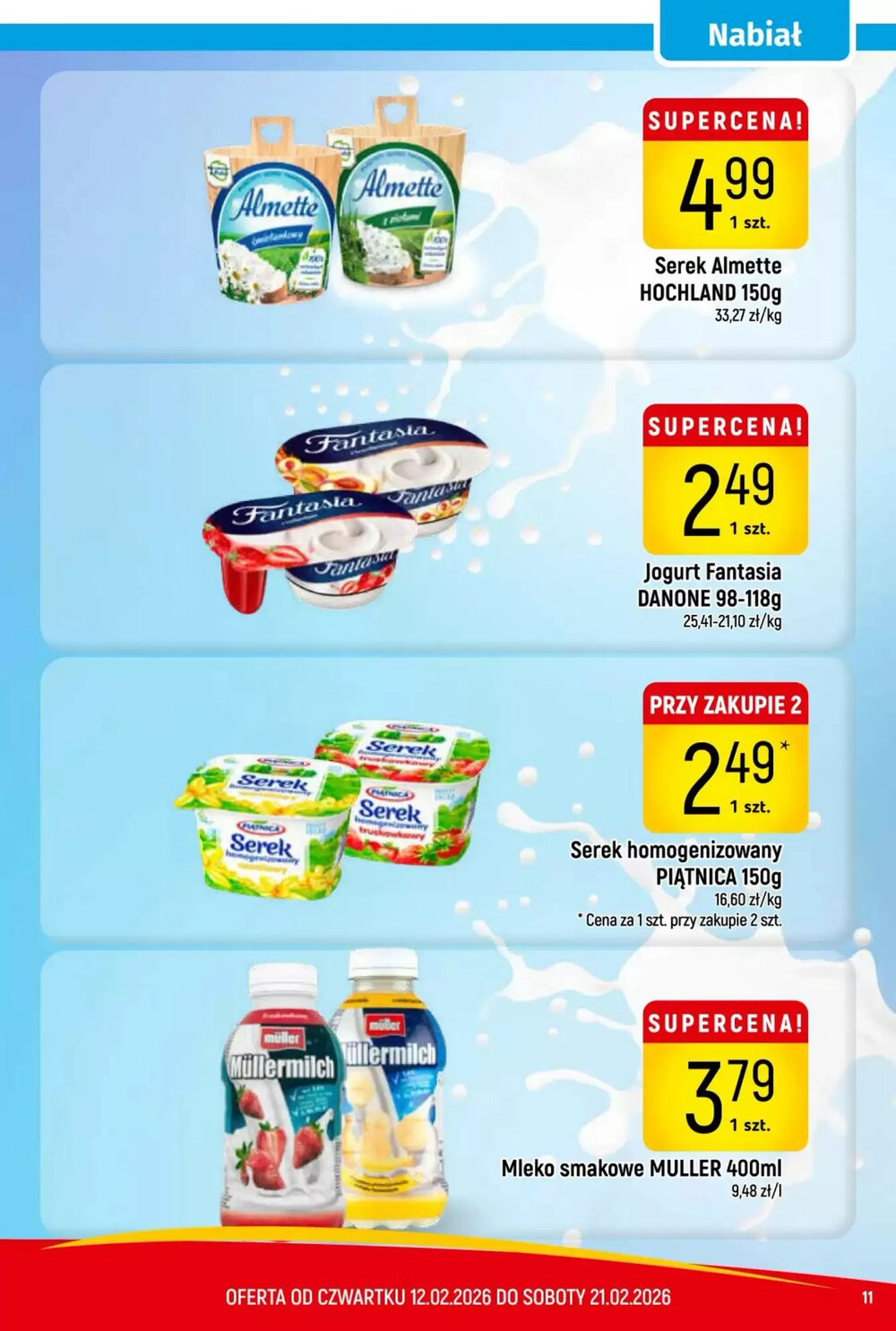 Gazetka promocyjna Delikatesy Piotruś Pan  ważna od 12.02.2026 - Strona 11.