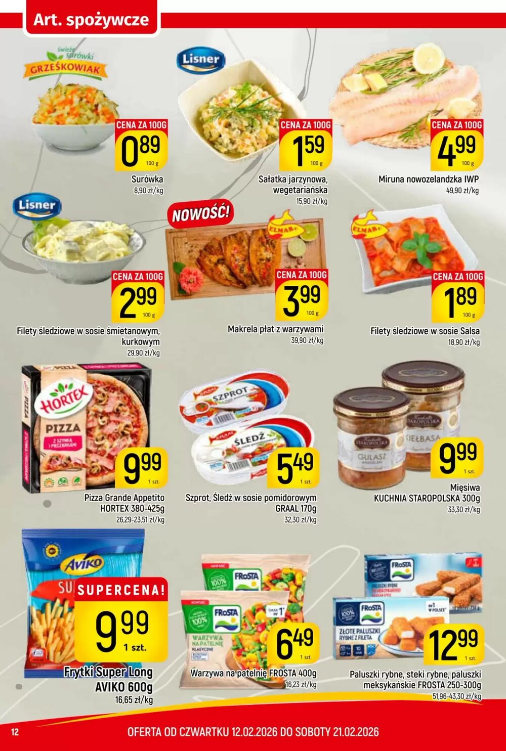 Gazetka promocyjna Delikatesy Piotruś Pan  ważna od 12.02.2026 - Strona 12.