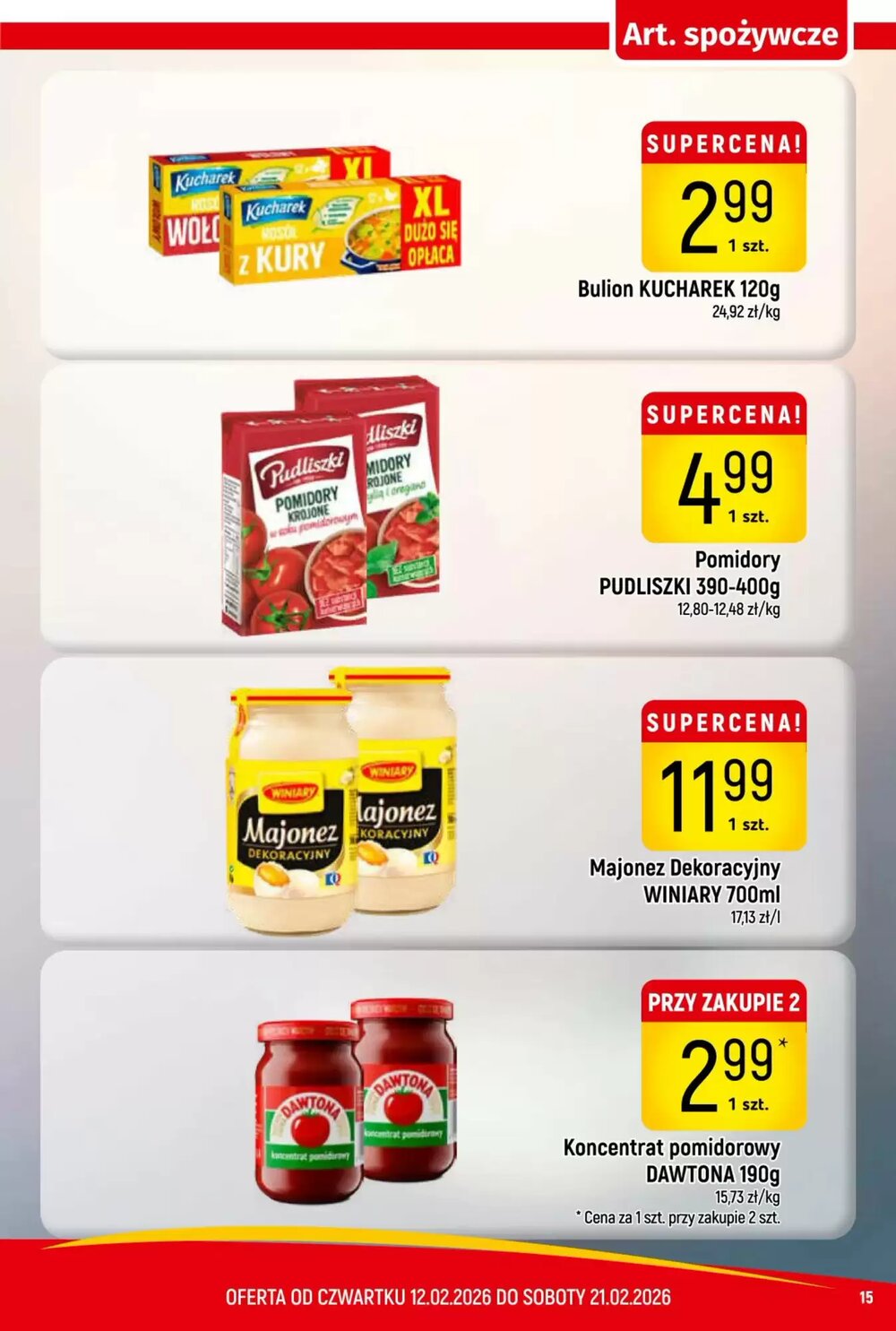 Gazetka promocyjna Delikatesy Piotruś Pan  ważna od 12.02.2026 - Strona 15.