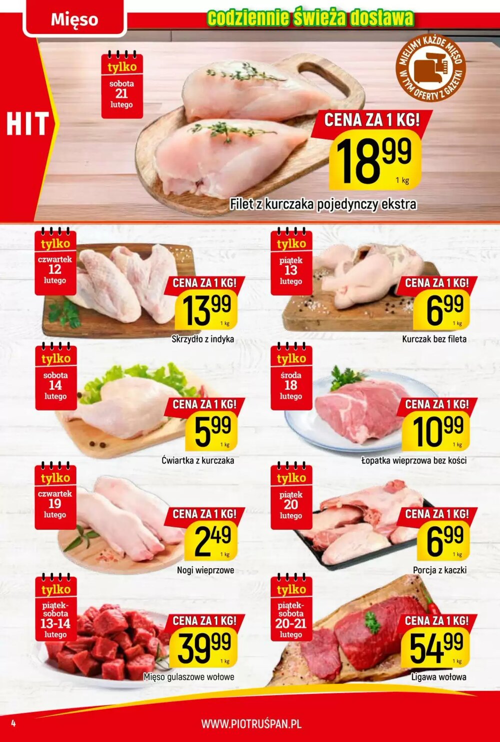 Gazetka promocyjna Delikatesy Piotruś Pan  ważna od 12.02.2026 - Strona 4.