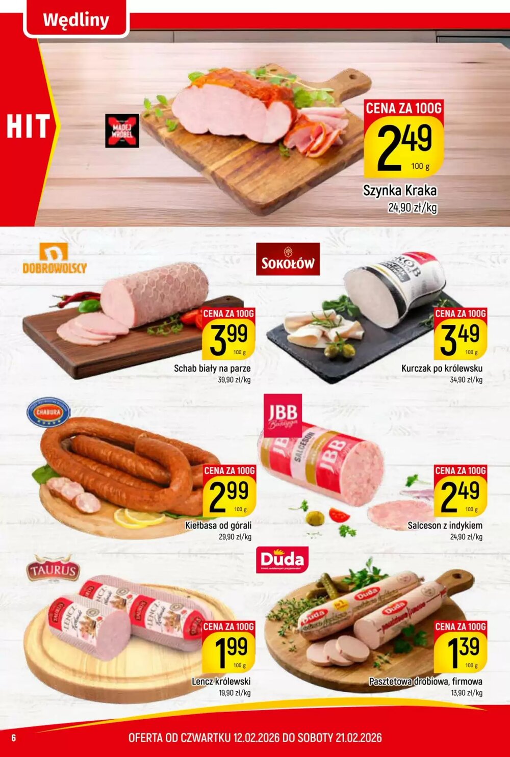 Gazetka promocyjna Delikatesy Piotruś Pan  ważna od 12.02.2026 - Strona 6.