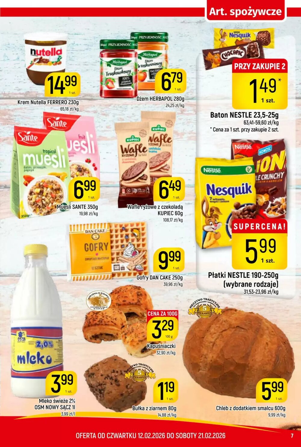 Gazetka promocyjna Delikatesy Piotruś Pan  ważna od 12.02.2026 - Strona 7.
