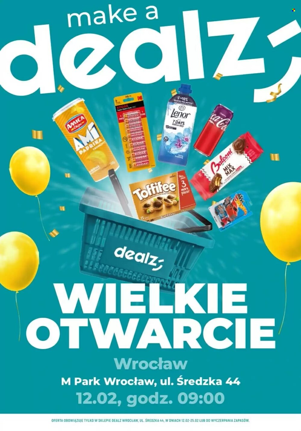 Gazetka promocyjna Dealz  ważna od 12.02.2026 - Strona 1.