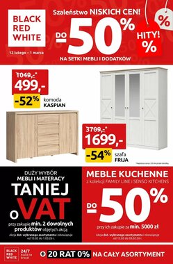 Gazetka promocyjna Black Red White  ważna od 12.02.2026