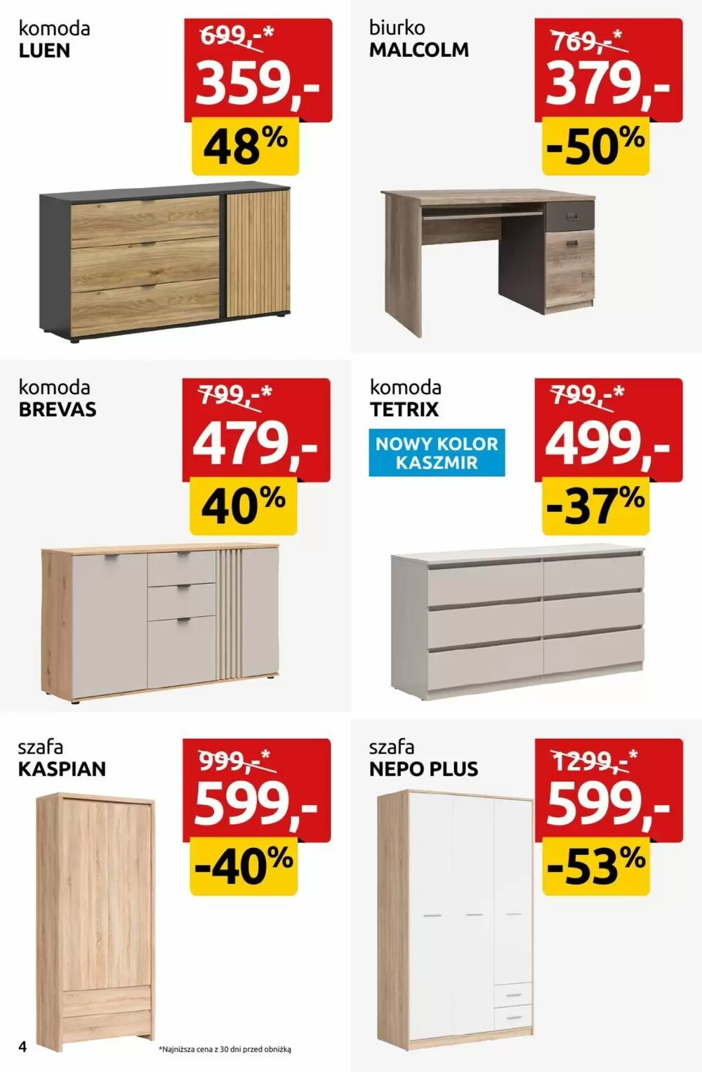 Gazetka promocyjna Black Red White  ważna od 12.02.2026 - Strona 4.