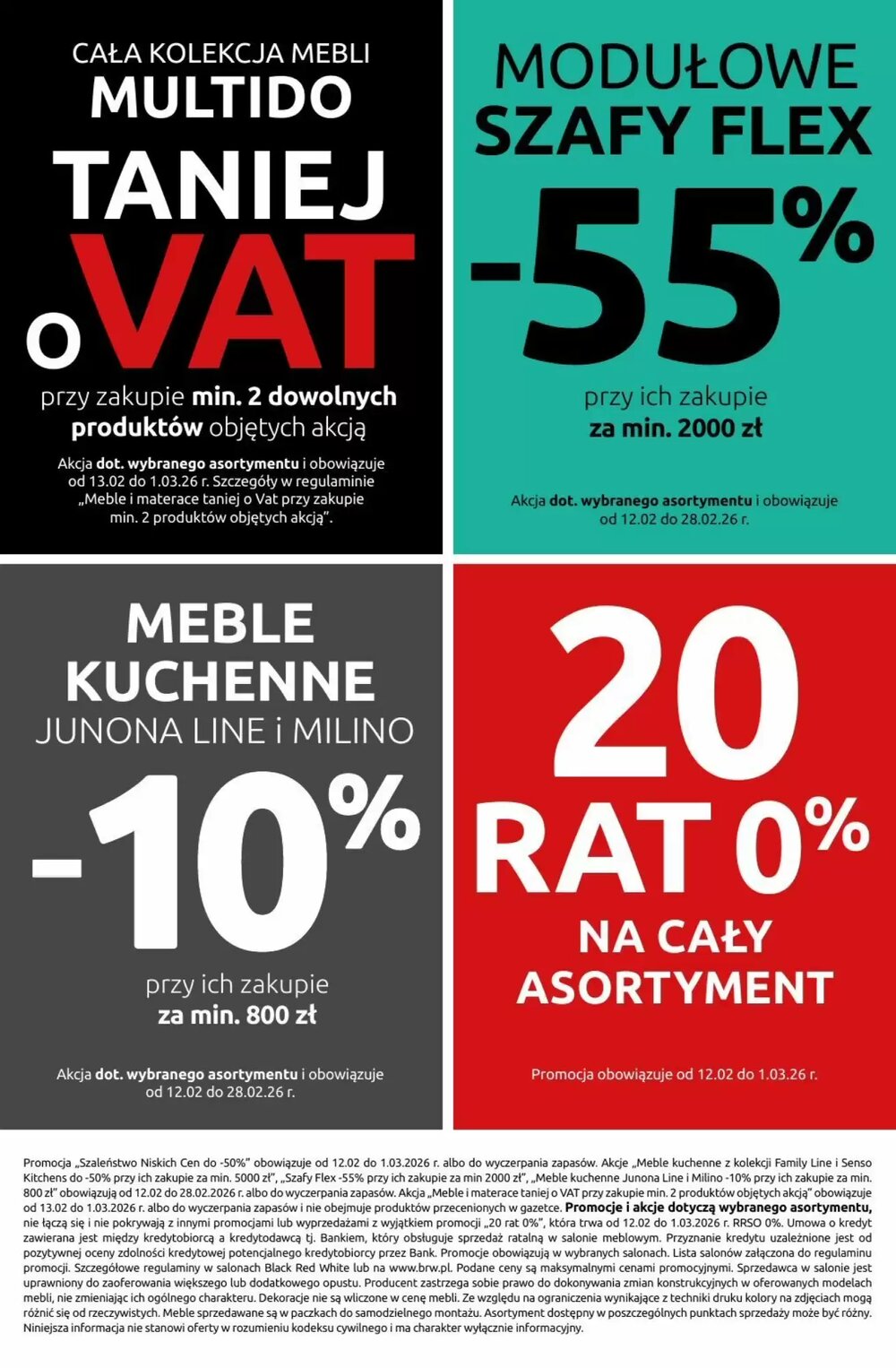 Gazetka promocyjna Black Red White  ważna od 12.02.2026 - Strona 6.