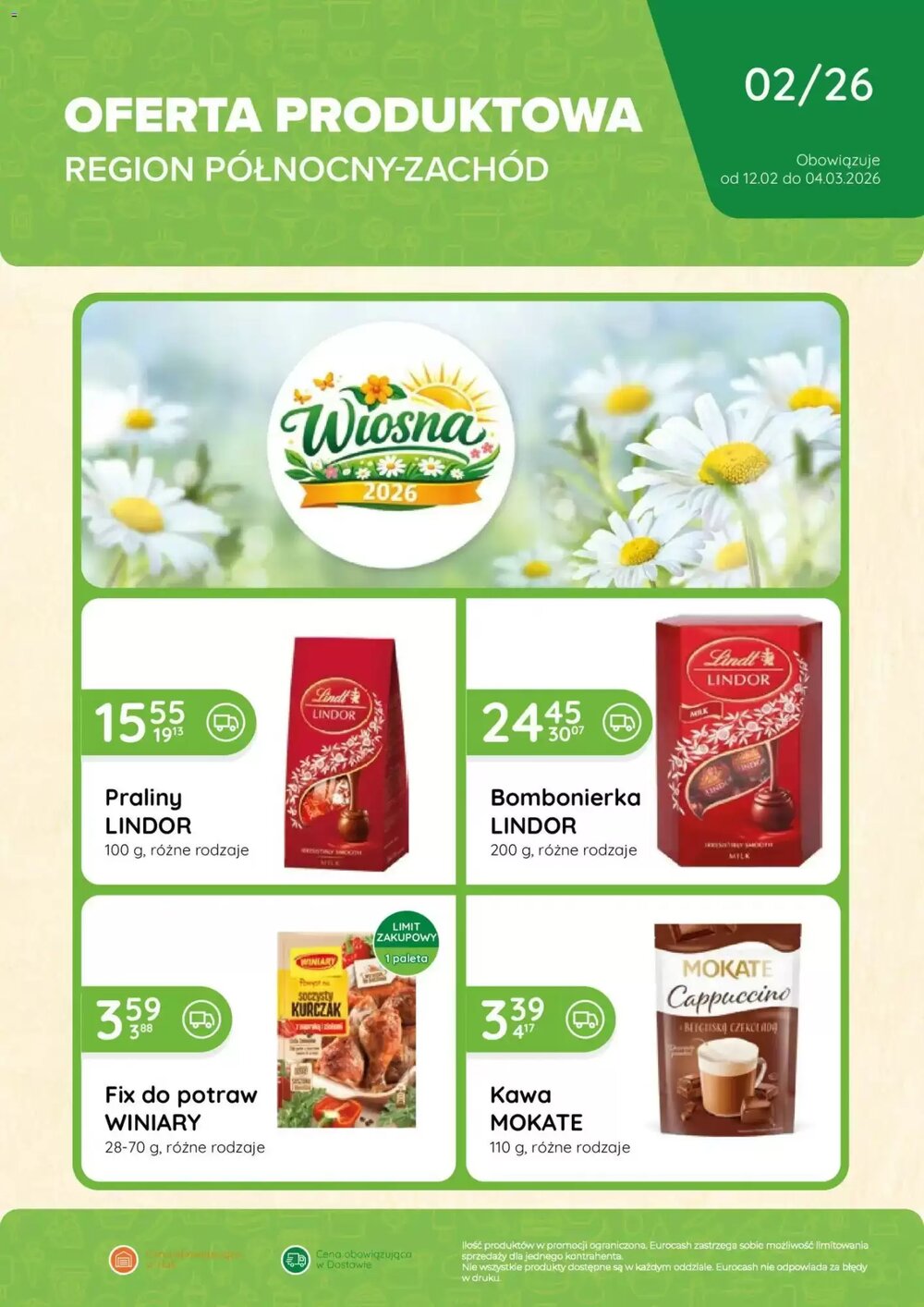 Gazetka promocyjna Eurocash  ważna od 12.02.2026 - Strona 1.