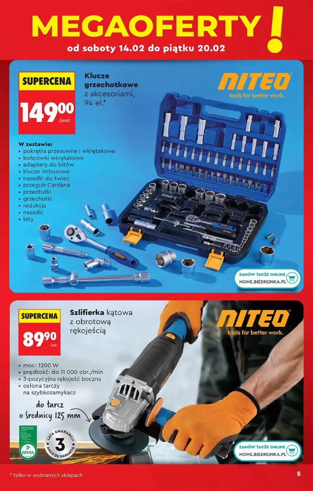 Gazetka promocyjna Biedronka  ważna od 14.02.2026 - Strona 5.