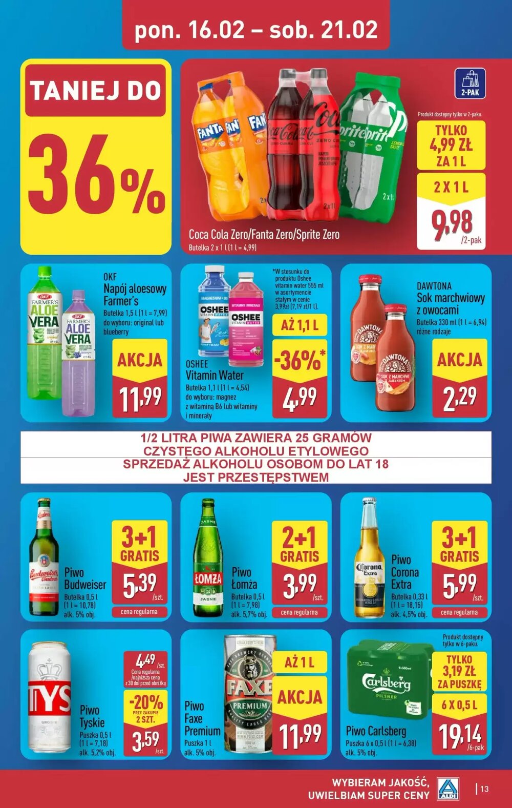 Gazetka promocyjna ALDI  ważna od 15.02.2026 - Strona 13.