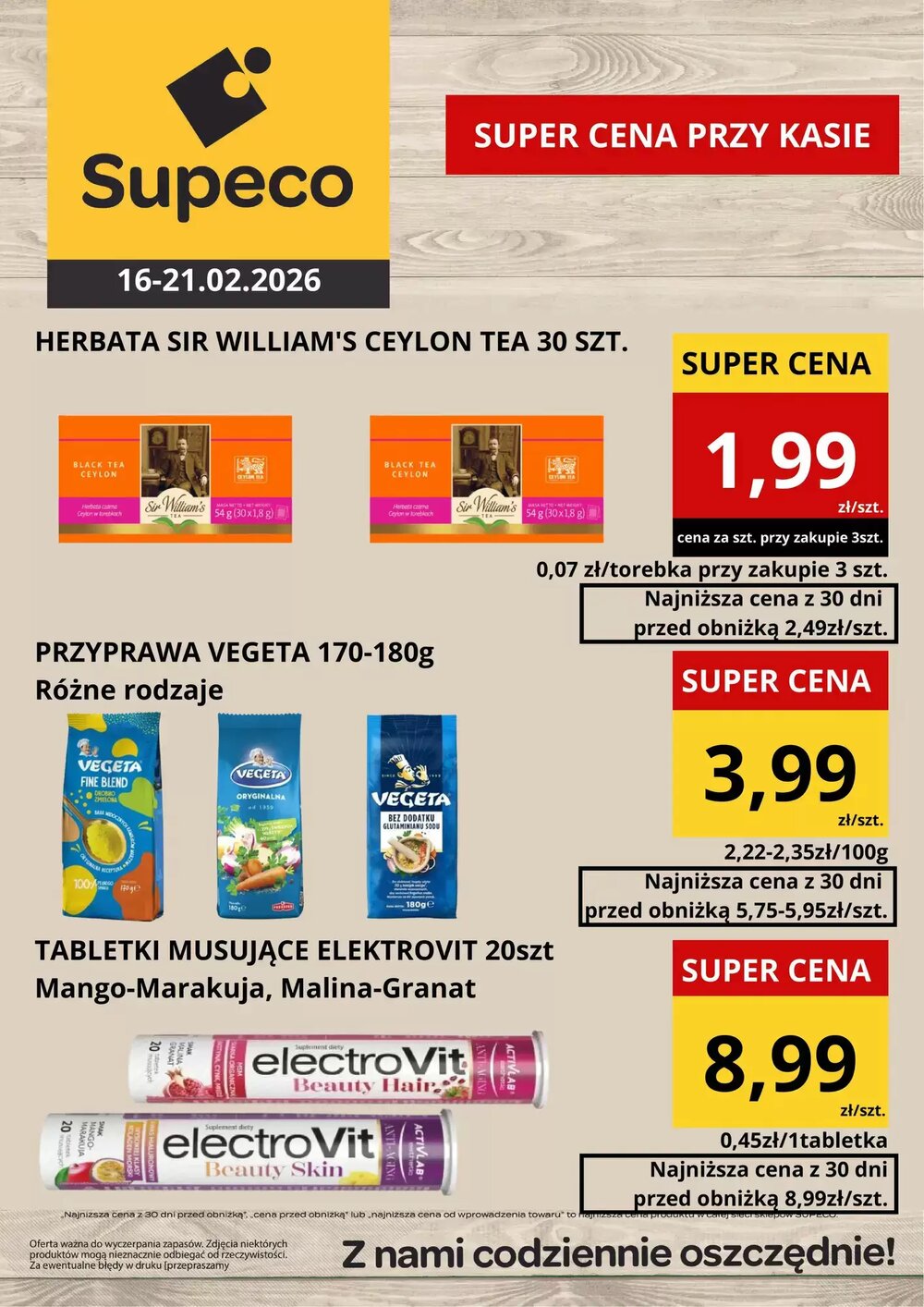 Gazetka promocyjna Supeco  ważna od 15.02.2026 - Strona 3.