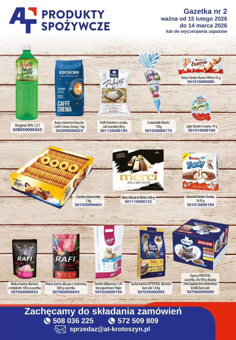 Gazetka promocyjna AT  ważna od 15.02.2026 - Strona 1.