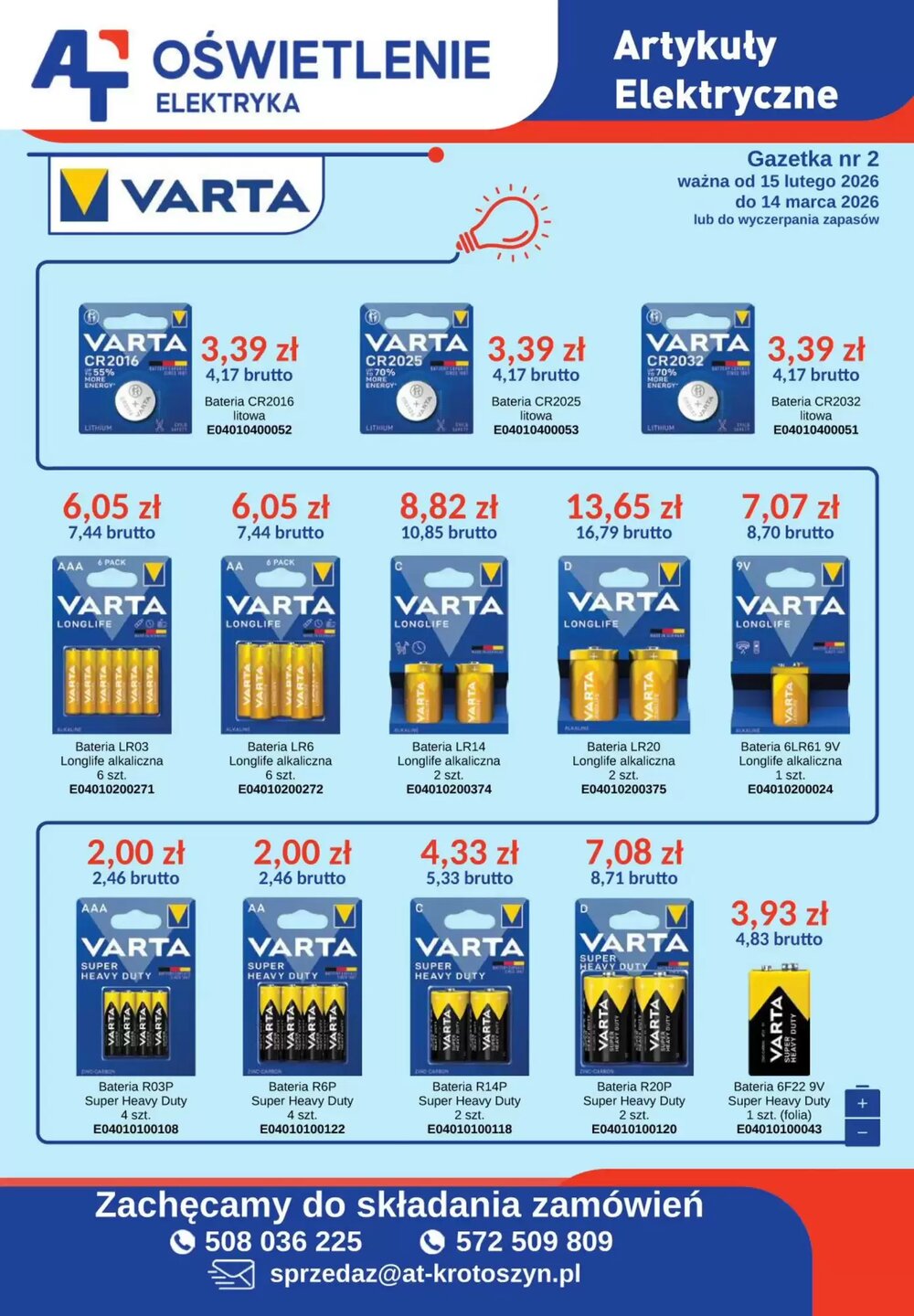 Gazetka promocyjna AT  ważna od 15.02.2026 - Strona 1.