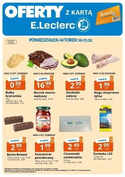 Gazetka promocyjna E.Leclerc  ważna od 16.02.2026