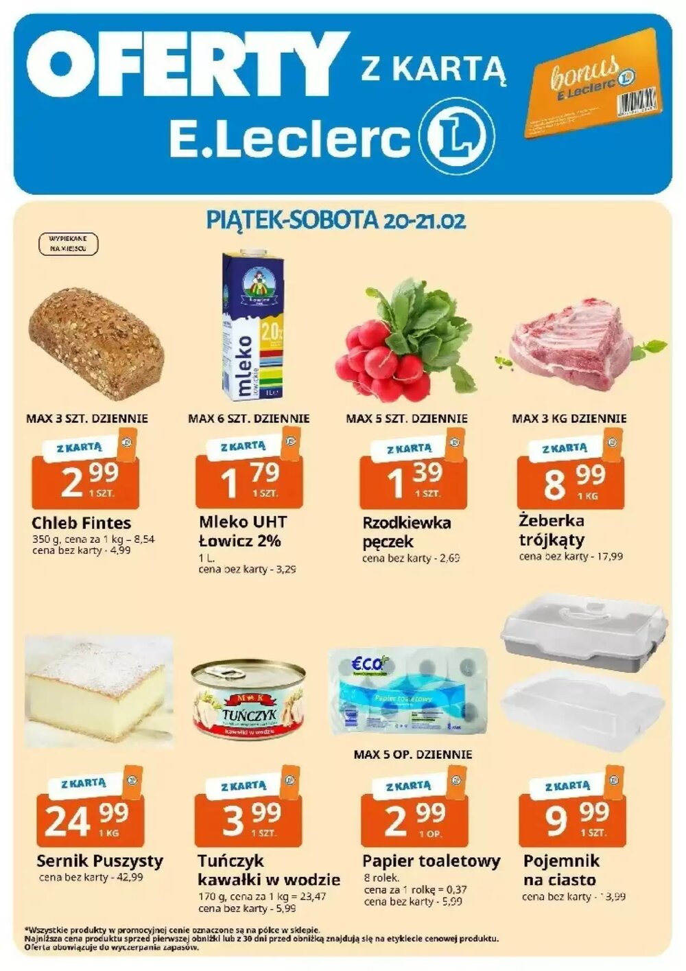 Gazetka promocyjna E.Leclerc  ważna od 16.02.2026 - Strona 3.