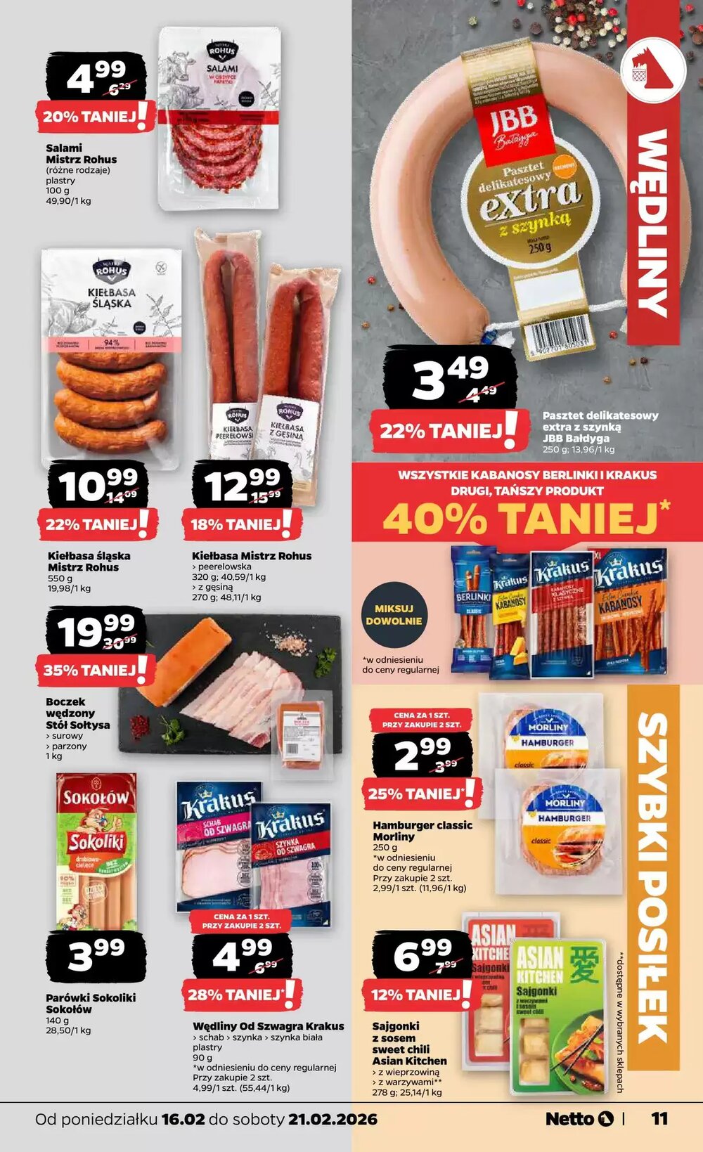 Gazetka promocyjna Netto  ważna od 16.02.2026 - Strona 11.