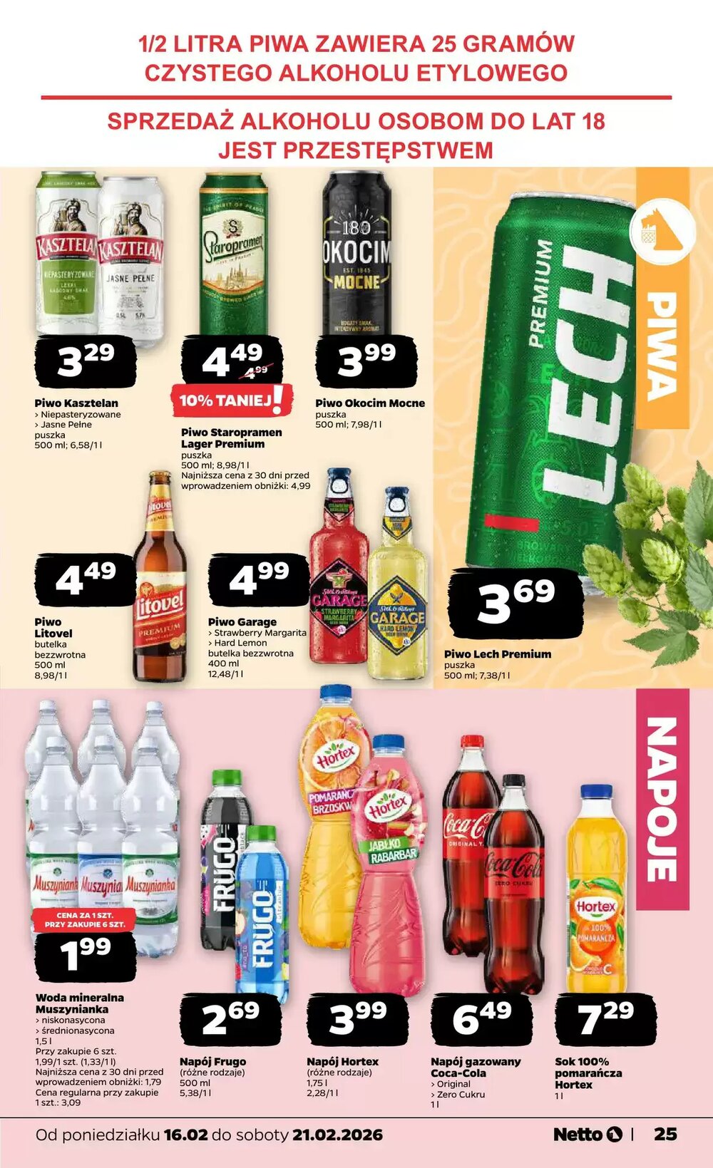 Gazetka promocyjna Netto  ważna od 16.02.2026 - Strona 25.