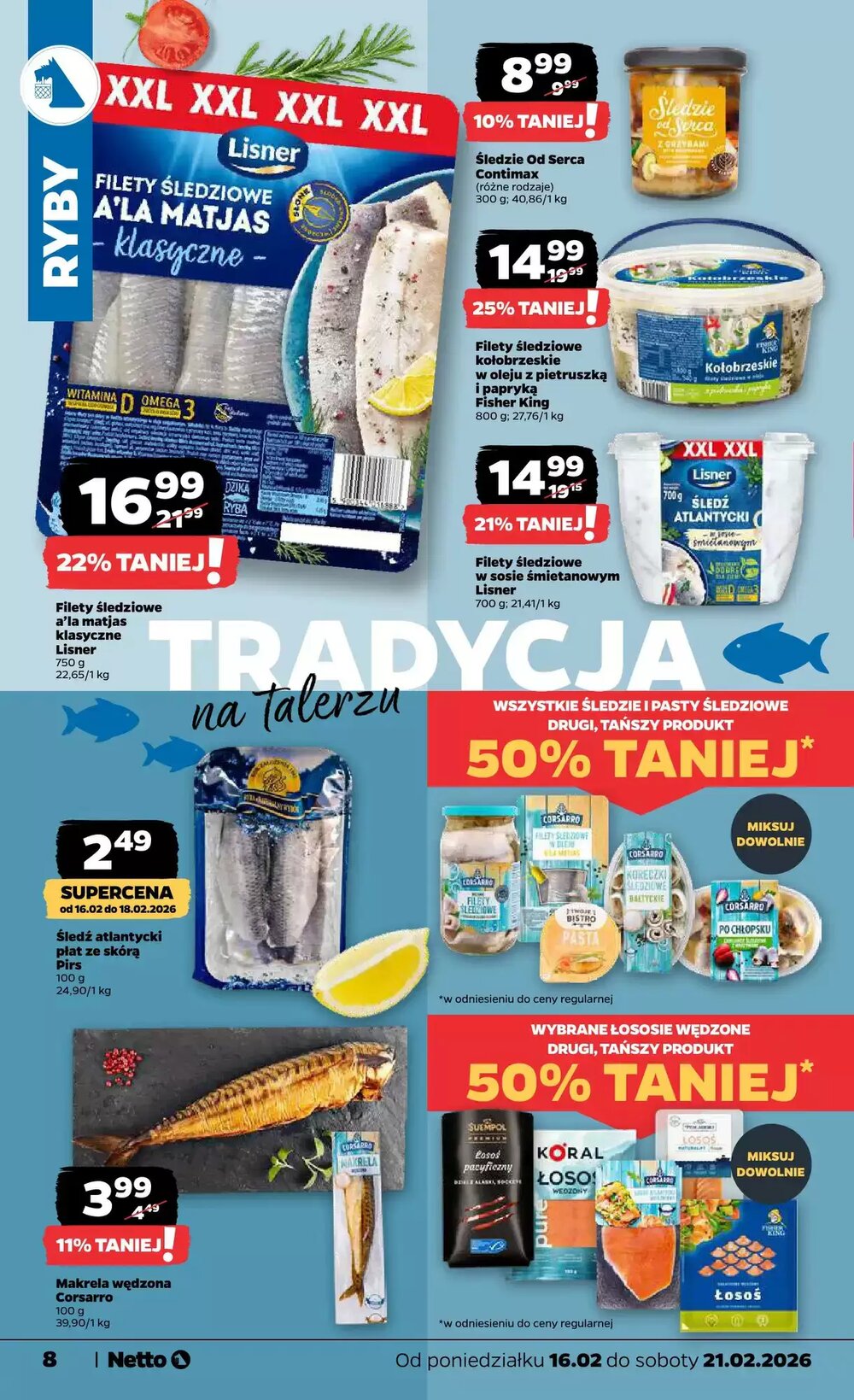 Gazetka promocyjna Netto  ważna od 16.02.2026 - Strona 8.