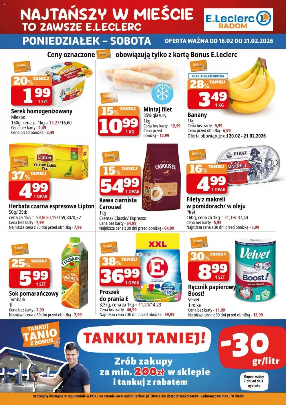 Gazetka promocyjna E.Leclerc  ważna od 16.02.2026 - Strona 4.