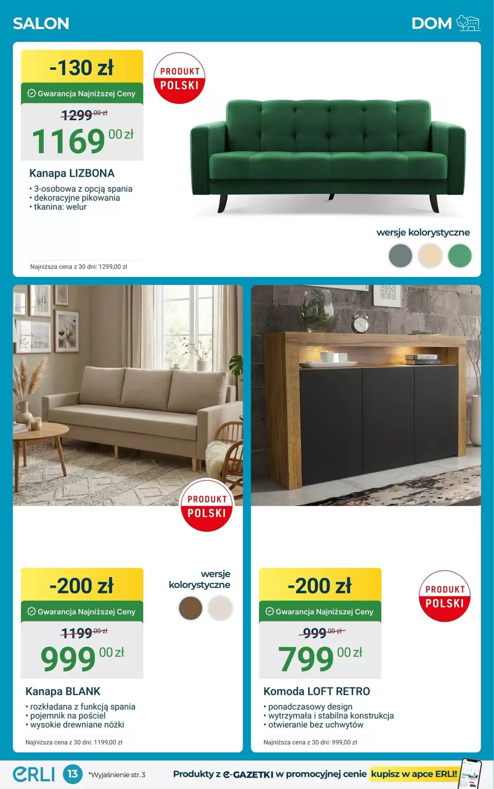 Gazetka promocyjna ERLI  ważna od 16.02.2026 - Strona 13.