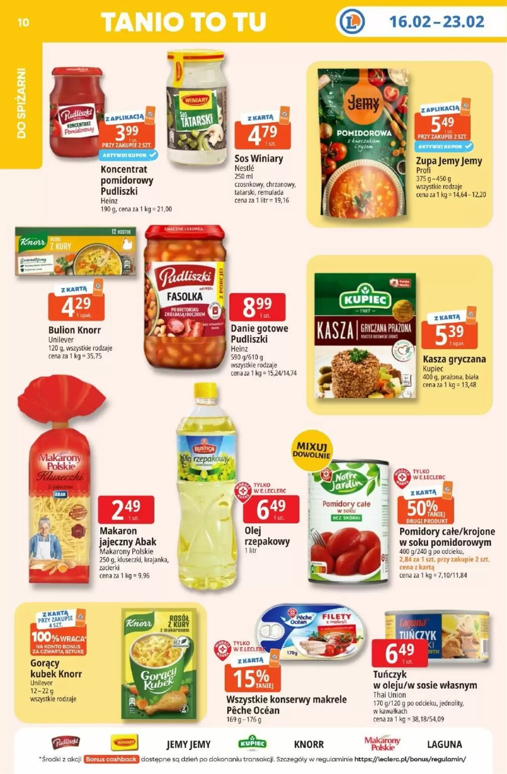 Gazetka promocyjna E.Leclerc  ważna od 16.02.2026 - Strona 10.