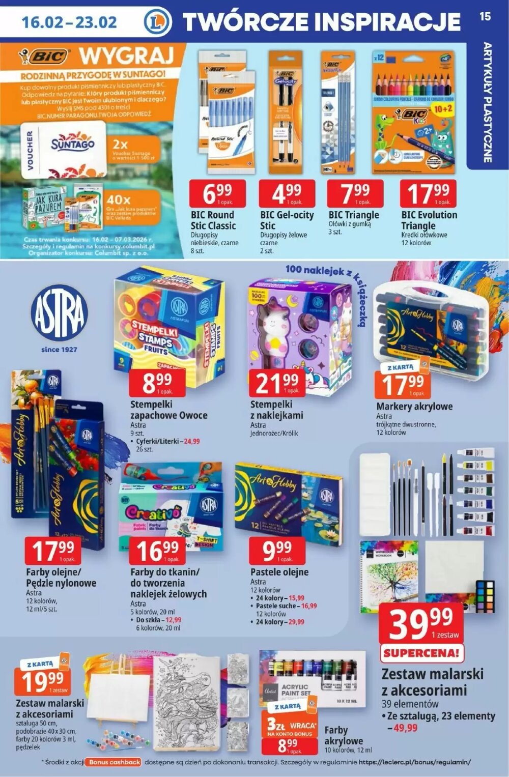 Gazetka promocyjna E.Leclerc  ważna od 16.02.2026 - Strona 15.