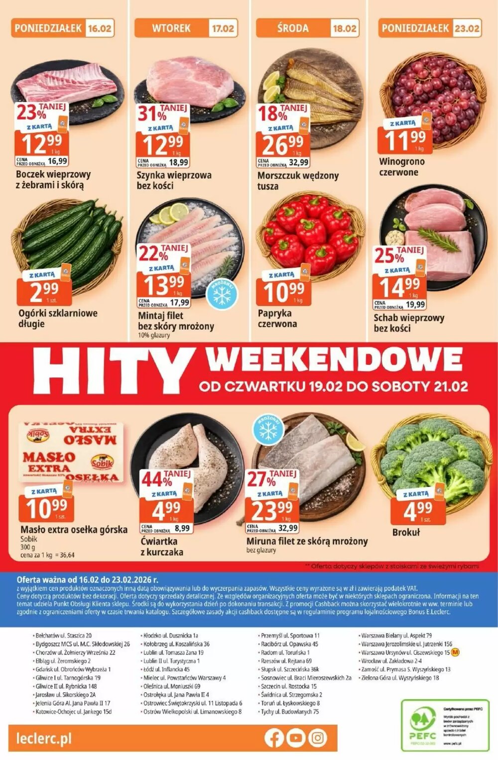 Gazetka promocyjna E.Leclerc  ważna od 16.02.2026 - Strona 16.