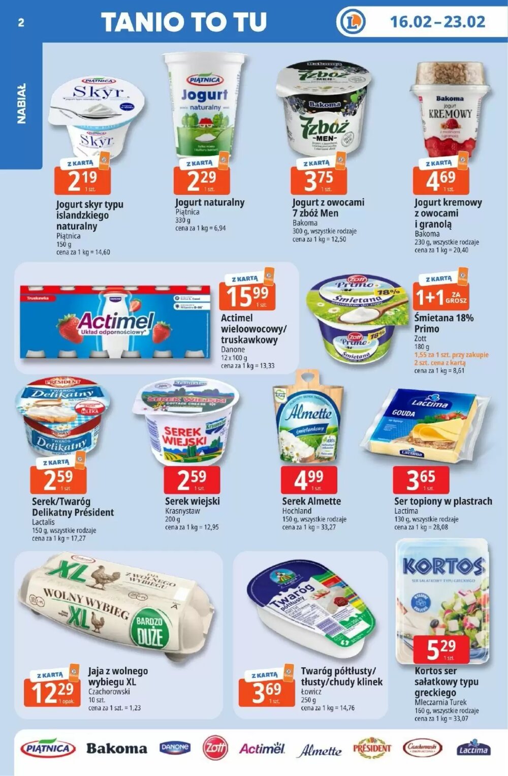 Gazetka promocyjna E.Leclerc  ważna od 16.02.2026 - Strona 2.